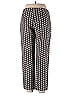 PaperWhite Print Black Casual Pants Size 10 - photo 2