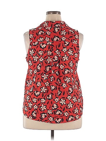 Who What Wear Sleeveless Blouse (view 2)