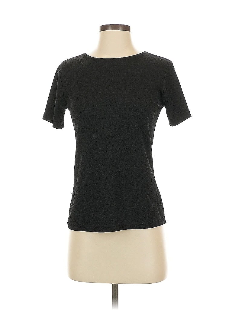 JG HOOK Pre-owned Short Sleeve Top Black Crew Neck Tops