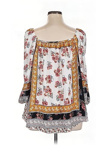 Suzanne Betro 3/4 Sleeve Blouse (view 2)