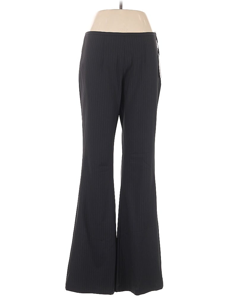 W by Worth Chevron-herringbone Gray Black Dress Pants Size 10 - photo 1