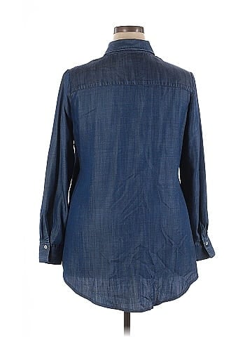 Foxcroft Long Sleeve Button-Down Shirt (view 2)