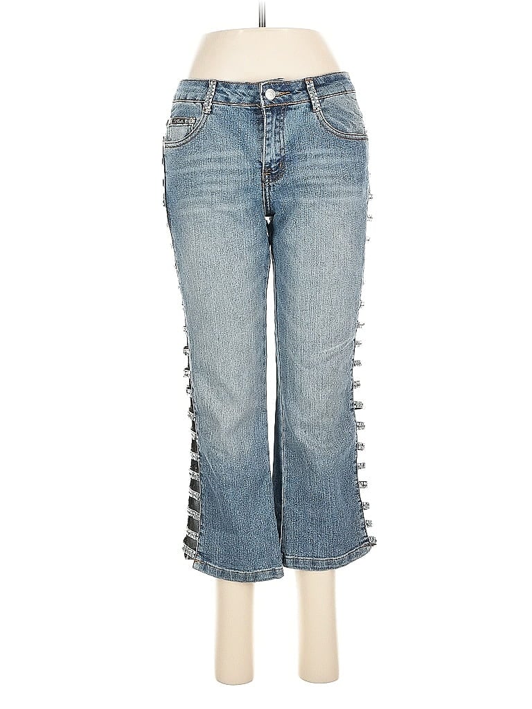 Pre-owned Plush Jeans In Blue