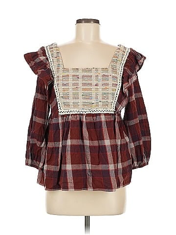 Entro 3/4 Sleeve Blouse (view 1)