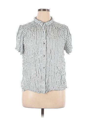 Adrienne Vittadini Short Sleeve Blouse (view 1)