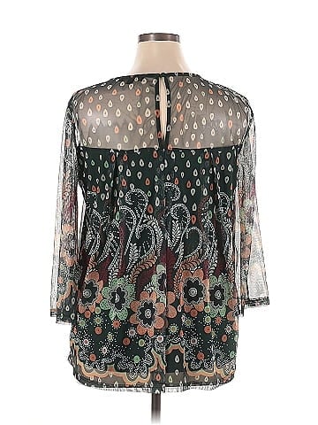 Suzanne Betro 3/4 Sleeve Blouse (view 2)