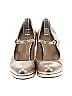 Naturalizer Metallic Silver Tan Heels Size 7 1/2 - photo 2