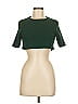 Nasty Gal Inc. Green Short Sleeve Top Size 6 - photo 1