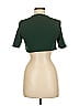 Nasty Gal Inc. Green Short Sleeve Top Size 6 - photo 2