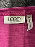 LOGO by Lori Goldstein 100% Cotton Pink 3/4 Sleeve Top Size M - photo 7