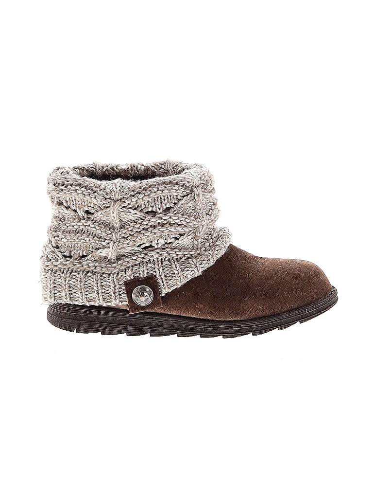 Muk Luks Brown Ankle Boots Size 8 37 off ThredUp