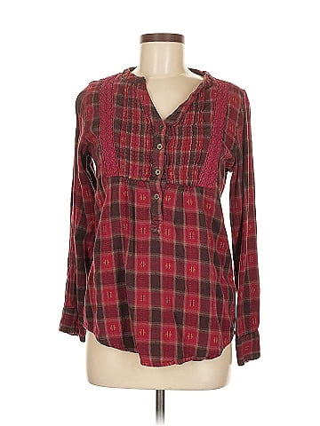 Ruff Hewn Long Sleeve Blouse (view 1)