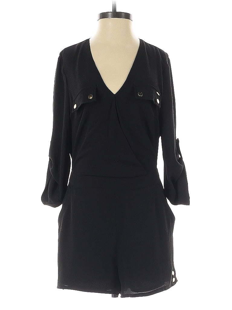 Pre-owned Bebe Romper In Black
