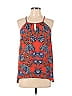Collective Concepts 100% Polyester Orange Sleeveless Blouse Size L - photo 1