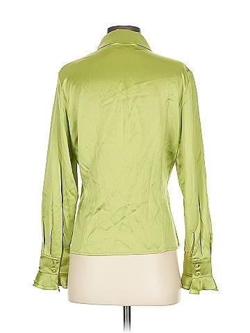 St. John Long Sleeve Silk Top (view 2)