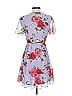 All in Favor 100% Polyester Floral Purple Casual Dress Size XS - photo 2