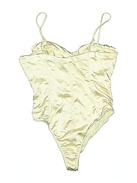 Zara 100% Polyester Gold Bodysuit Size S