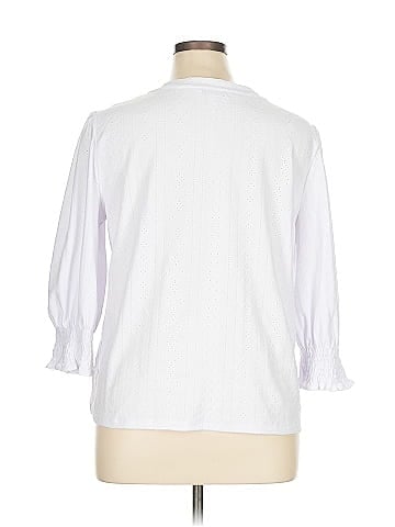 Counterparts 3/4 Sleeve Blouse (view 2)