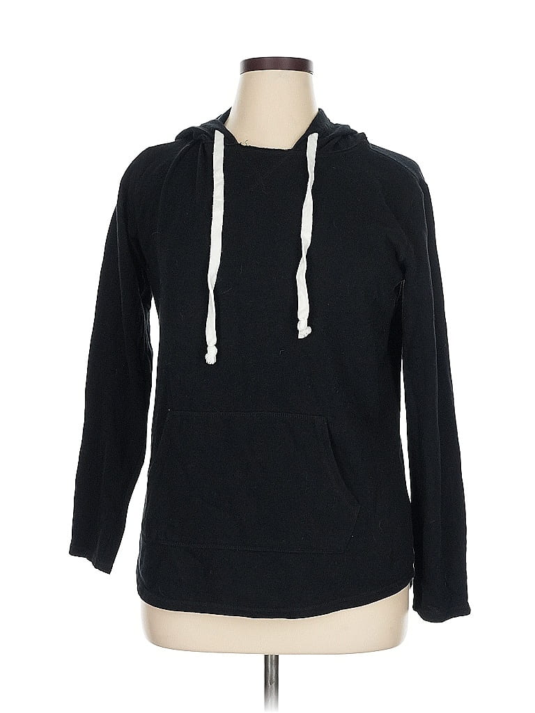 Black Long Sleeve Hoodie Size S