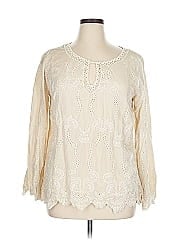 Johnny Was 3/4 Sleeve Blouse
