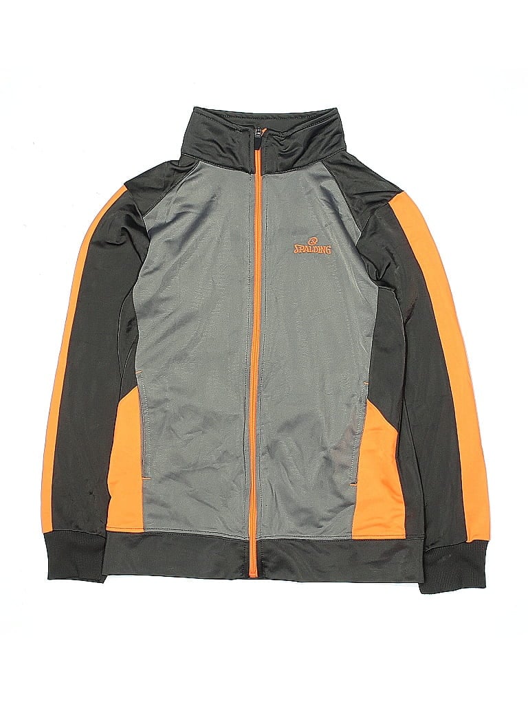 Pre-owned Sapling Kids' Track Jacket In Gray