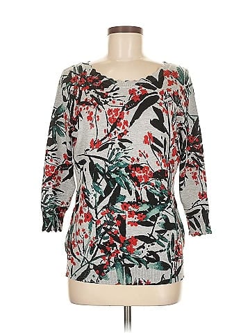 Joseph A. 3/4 Sleeve Top (view 1)