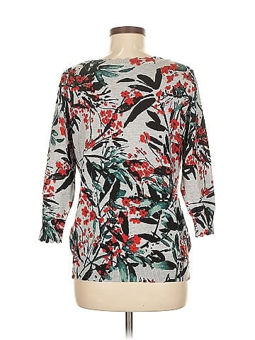 Joseph A. 3/4 Sleeve Top (view 2)
