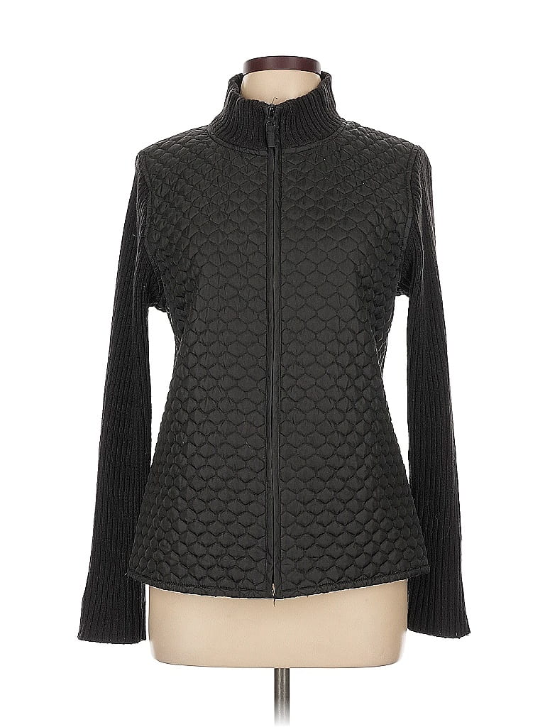 For Cynthia 100% Nylon Black Jacket Size L - photo 1