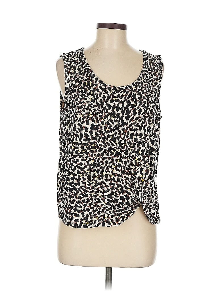 Pre-owned Cabi Sleeveless Top Black Sweetheart Neckline Tops