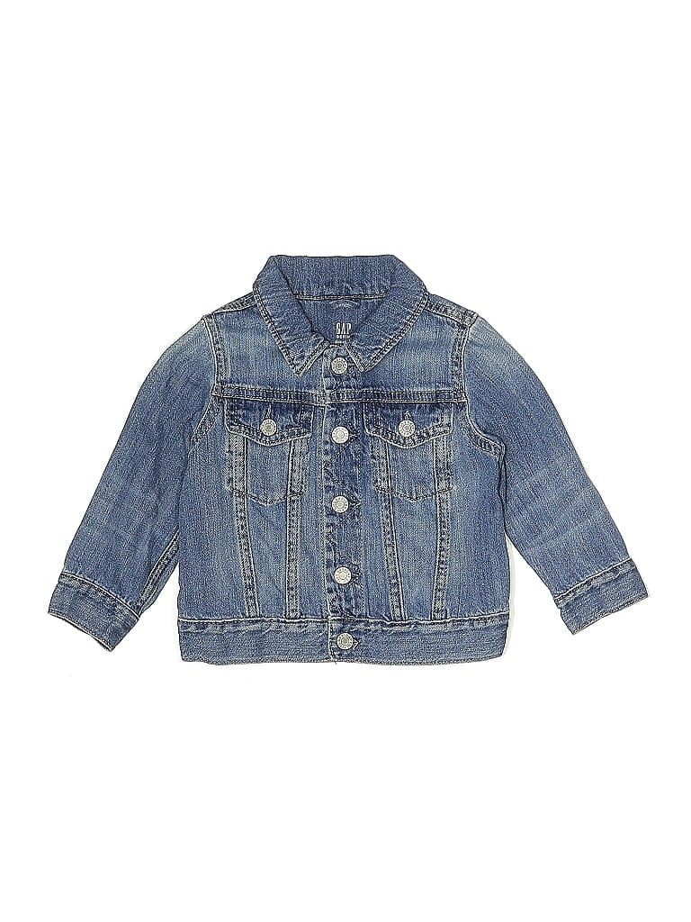 Click to view more detailed imagery on our partner's website Pre-owned Adidas Originals Kids' Denim Jacket In Blue