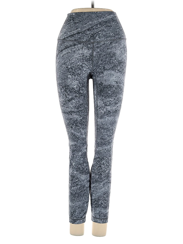 Pre-owned Lululemon Athletica Active Pants In Gray