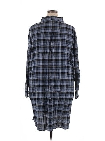 H&M L.O.G.G. 3/4 Sleeve Button-Down Shirt (view 2)