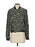 Bella Dahl 100% Tencel Animal Print Green Jacket Size XS - photo 1