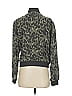 Bella Dahl 100% Tencel Animal Print Green Jacket Size XS - photo 2