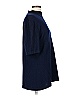 St. John Blue 3/4 Sleeve Top Size L - photo 3