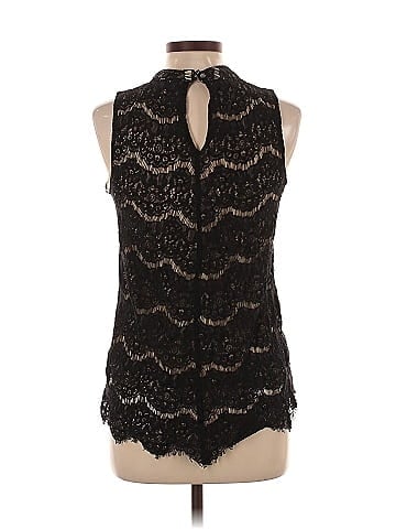 Rose + Olive Sleeveless Blouse (view 2)