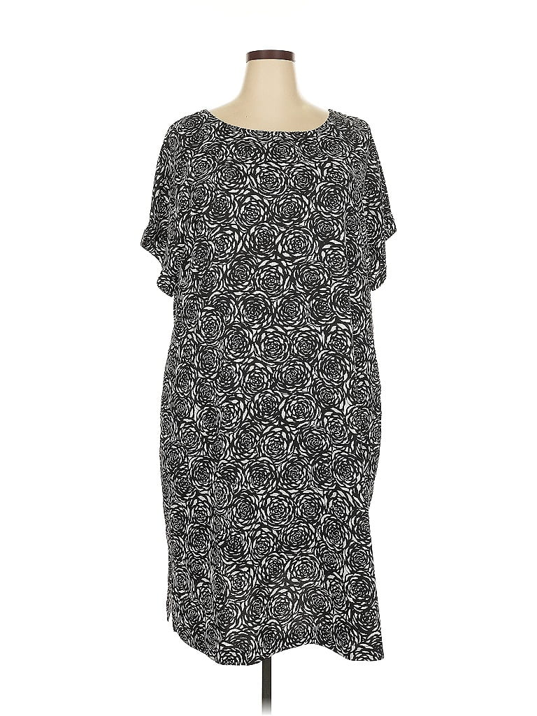 Pre-owned Sejour Casual Dress In Silver