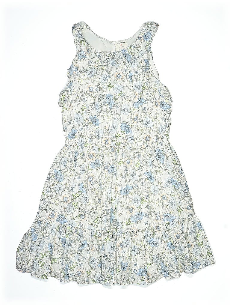 Crewcuts Floral Blue Dress Size 12 - photo 1