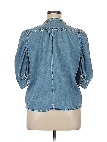 Dear John 3/4 Sleeve Button-Down Shirt (view 2)