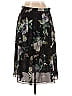 Worth New York 100% Silk Print Black Silk Skirt Size 10 - photo 2