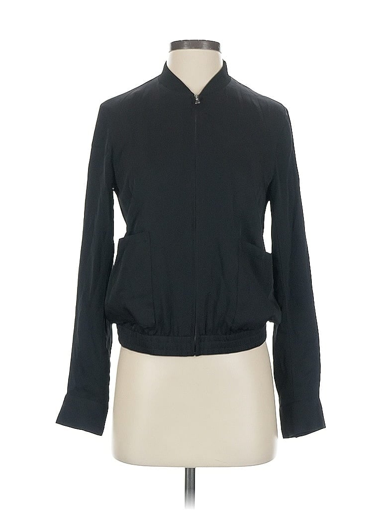 Pre-owned Theory Track Jacket In Black