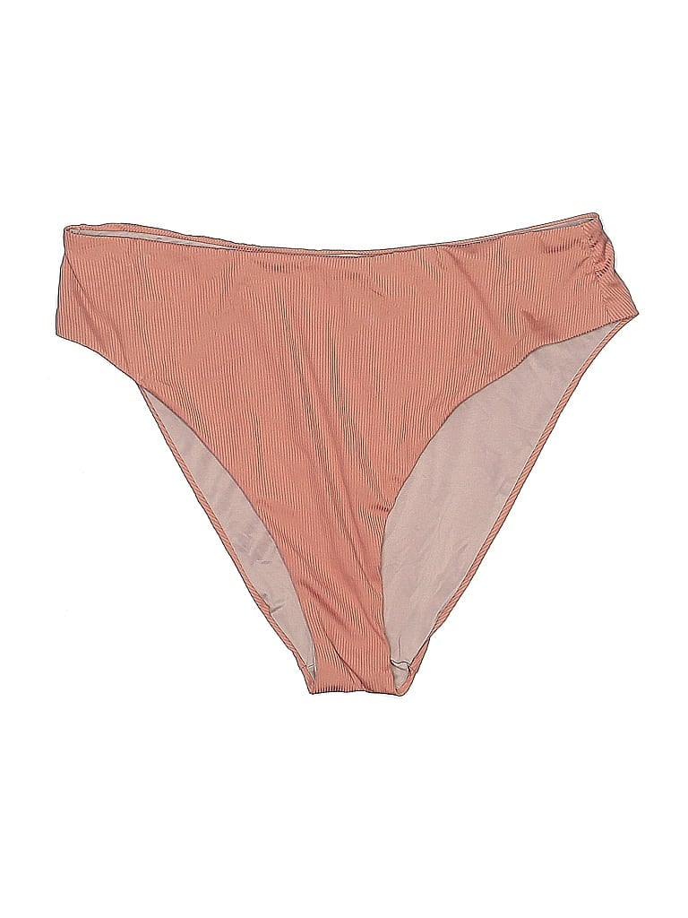 Pre-owned Victoria's Secret Swimsuit Bottoms In Brown