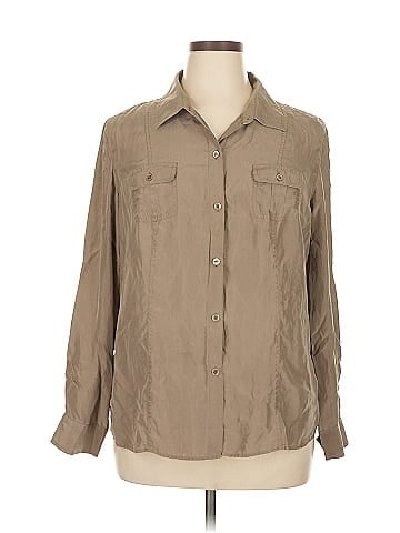 Tommy Bahama Long Sleeve Silk Top (view 1)