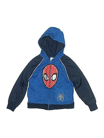 Spiderman Zip Up Hoodie (view 1)