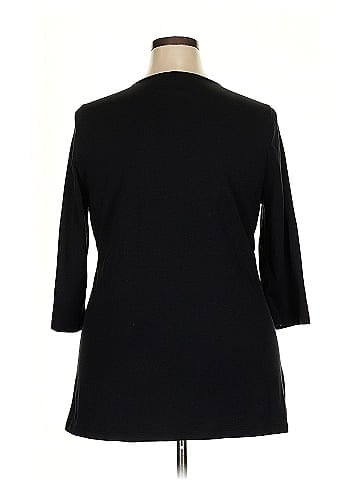 Carole Little 3/4 Sleeve Top (view 2)