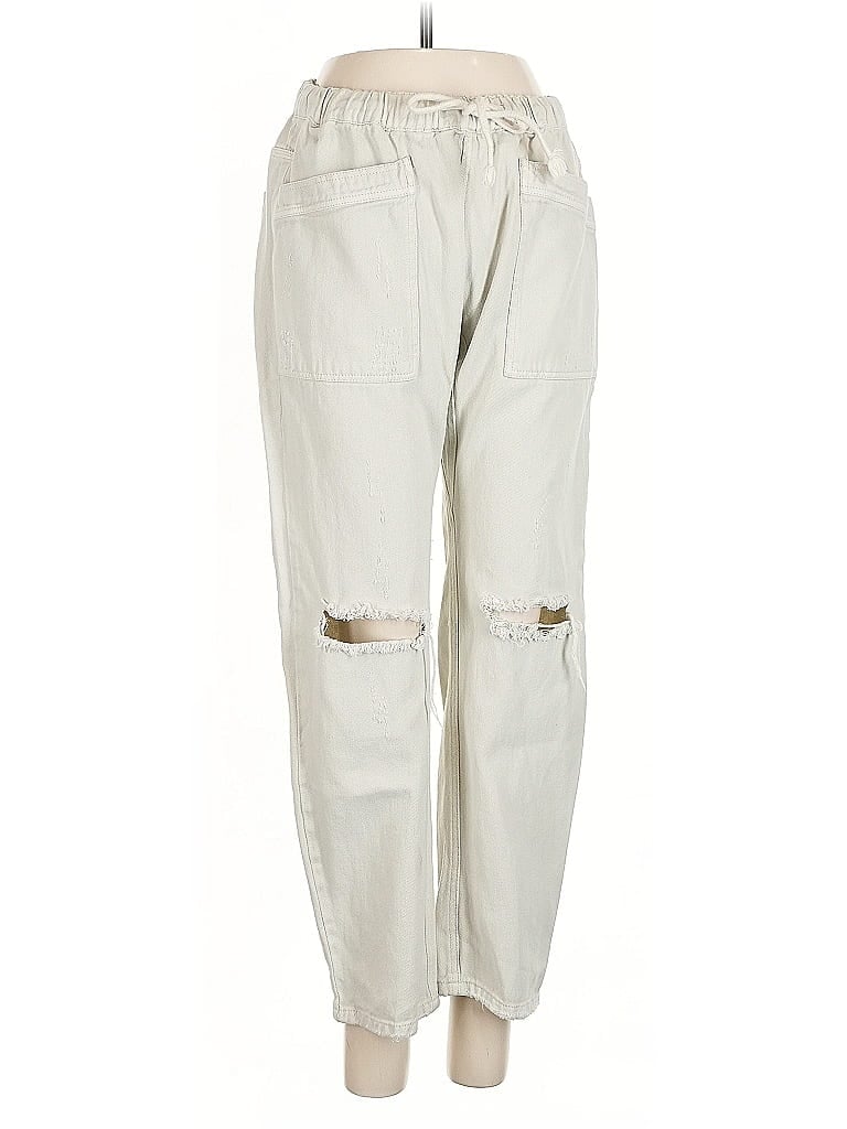 Pre-owned Mustard Seed Jeans In White