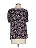 Ann Taylor 100% Polyester Black Short Sleeve Blouse Size XS - photo 1