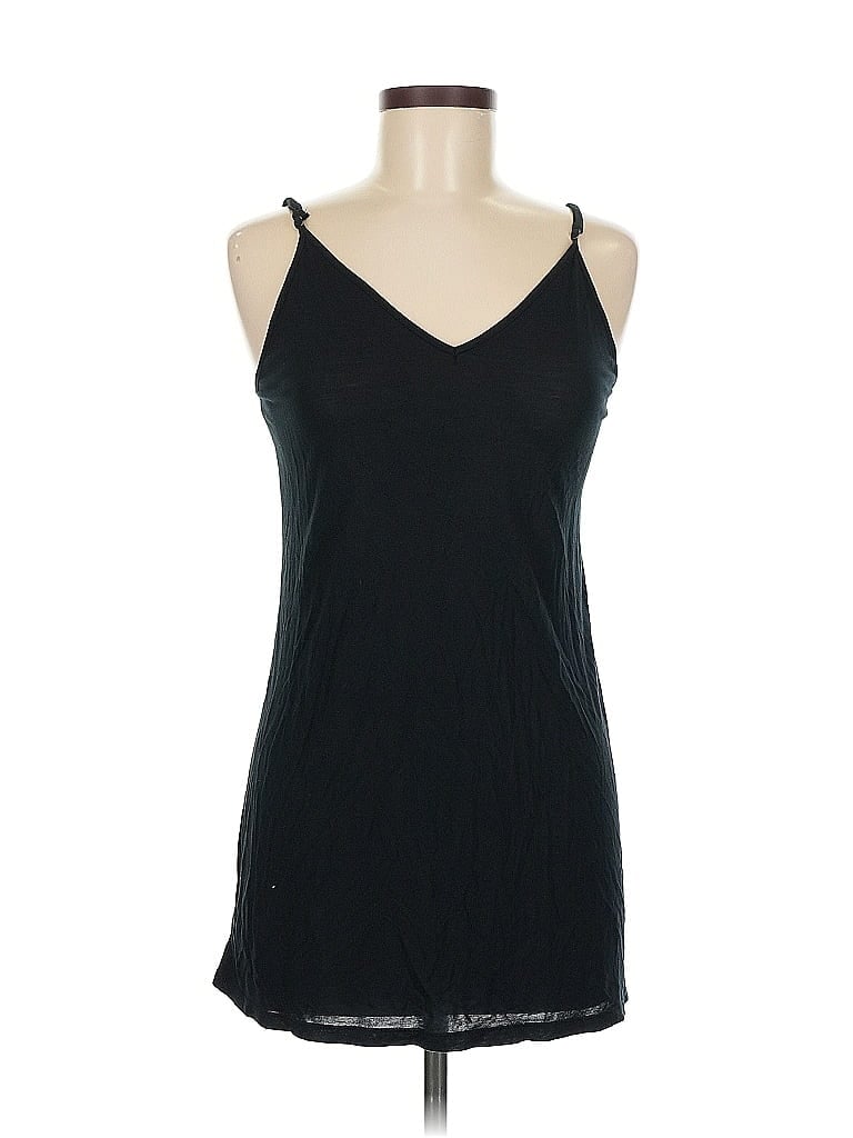 Pre-owned Assorted Brands Tank Top Black Halter Neckline Tops