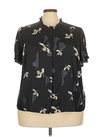 T Tahari Short Sleeve Blouse (view 1)