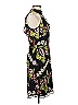 ML Monique Lhuillier Floral Black Cocktail Dress Size 6 - photo 3